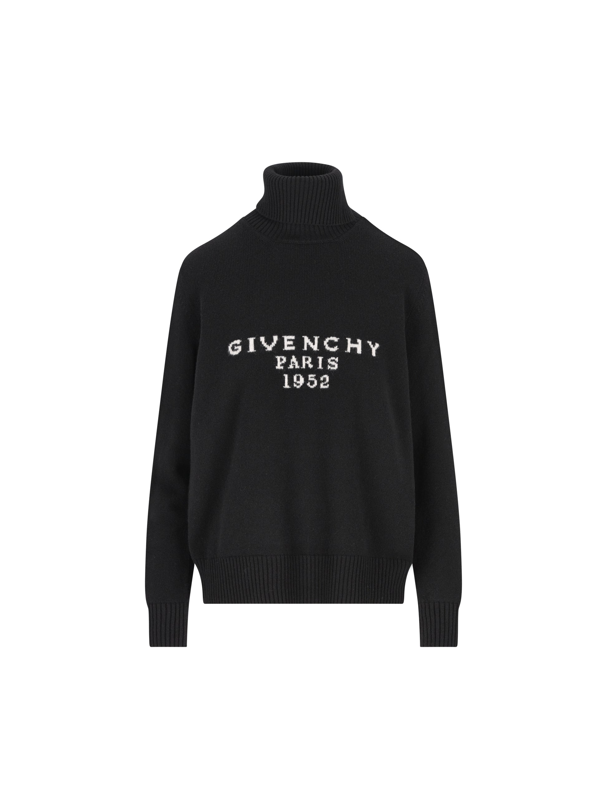 Maglione dolcevita in lana e cashmere BW90VE4ZSN 001 GIVENCHY 