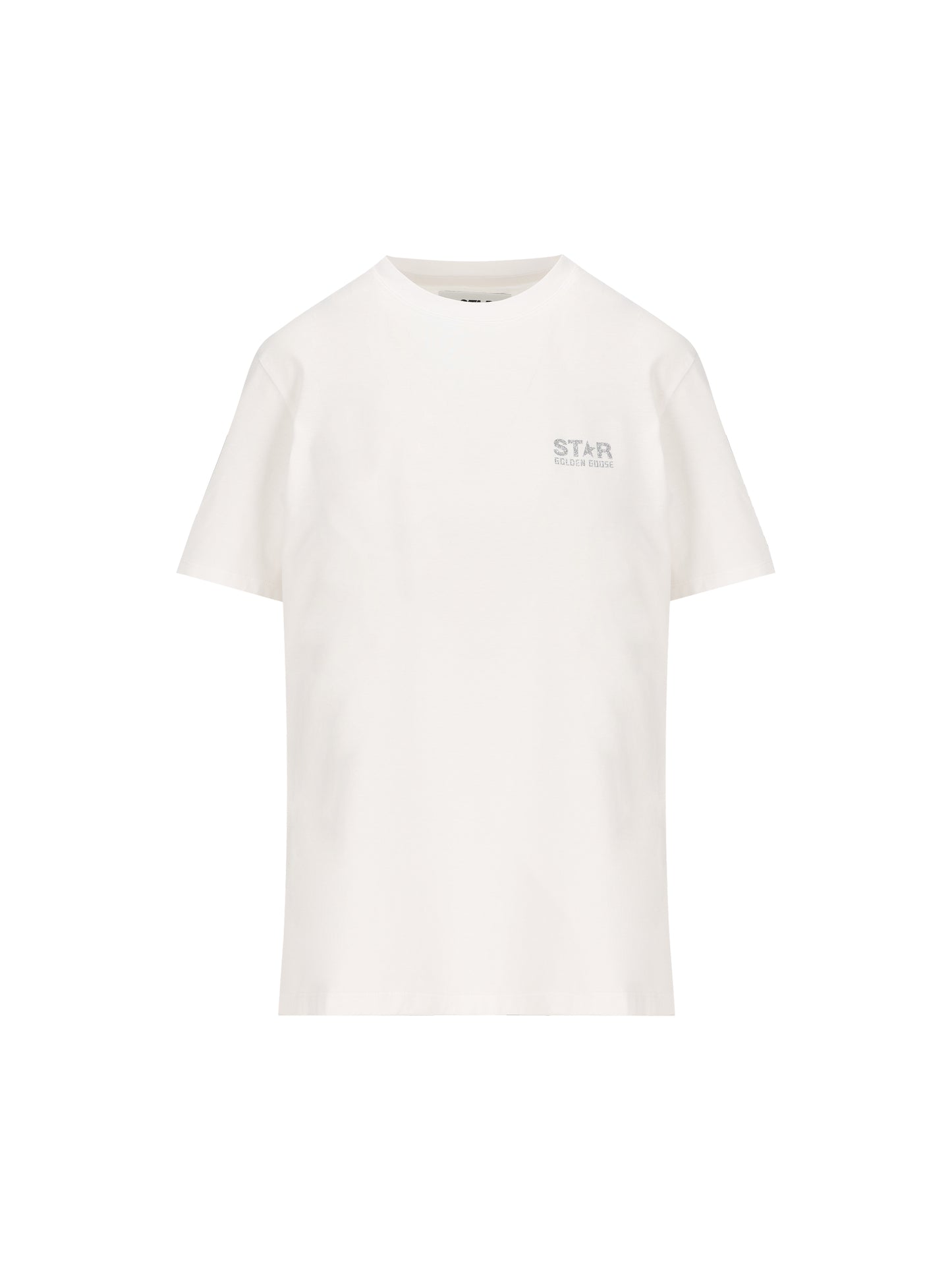 T-Shirt in cotone. GWP01220 P00059480185 GOLDEN GOOSE 
