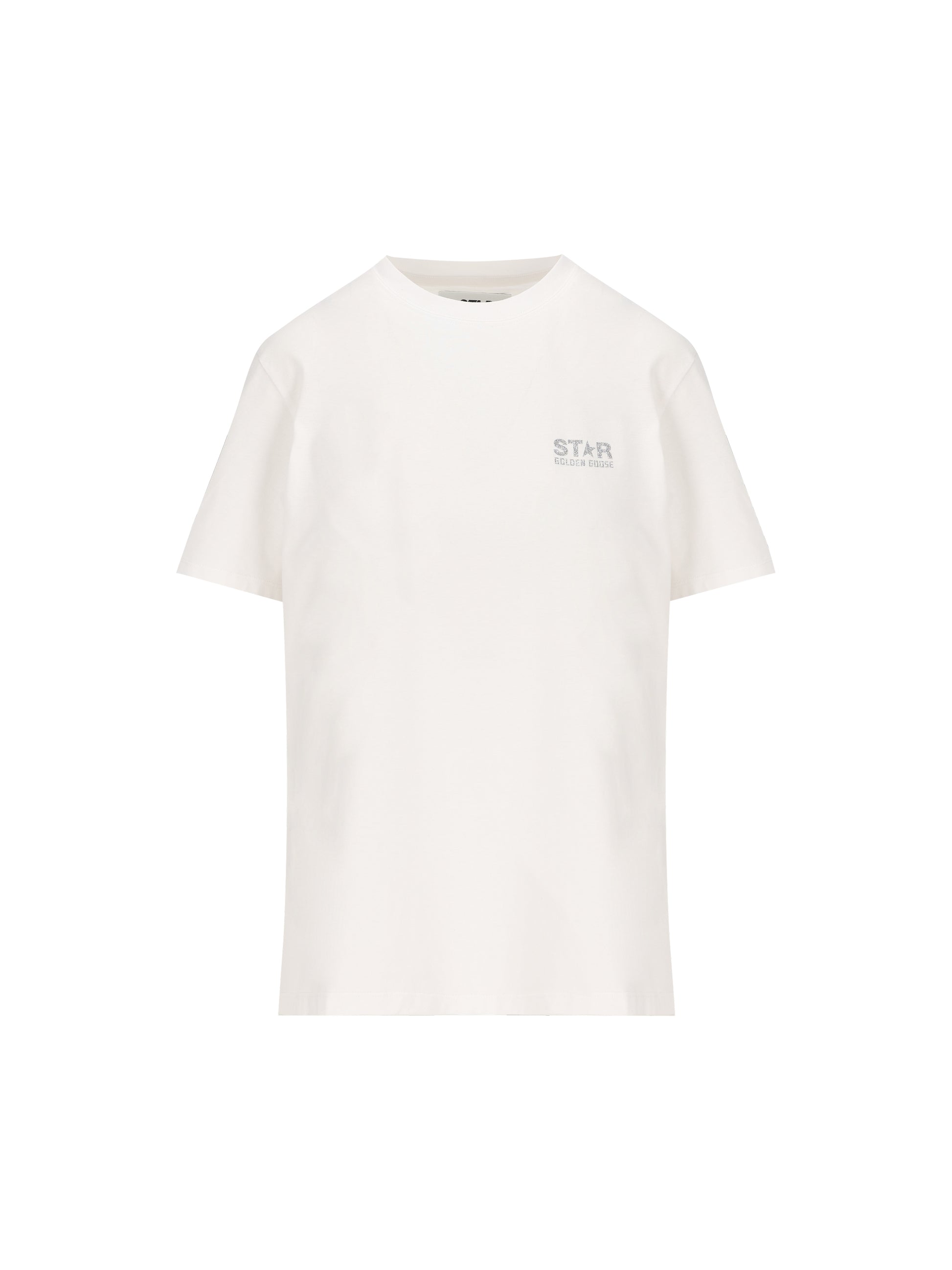 T-Shirt in cotone. GWP01220 P00059480185 GOLDEN GOOSE 