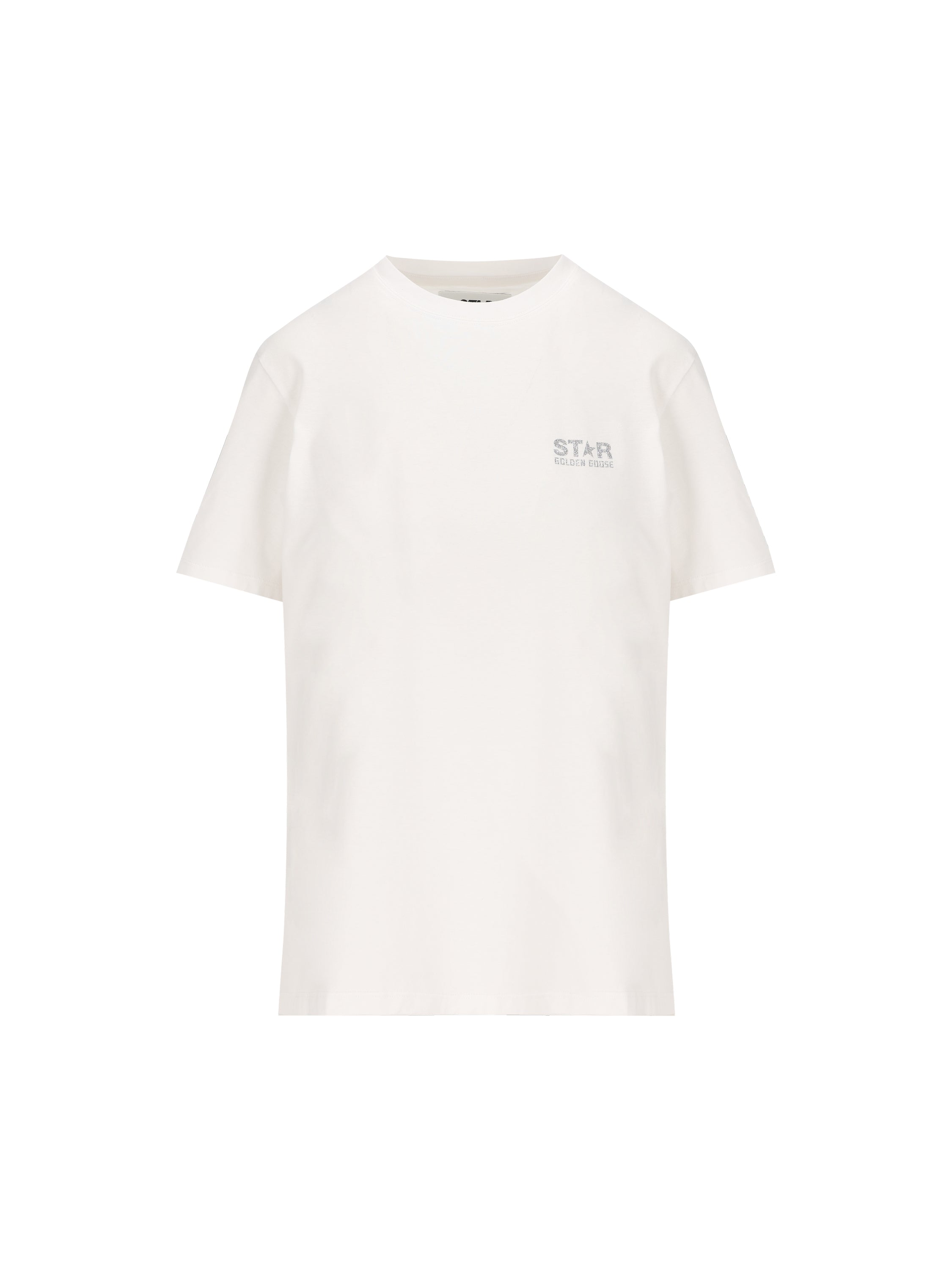 T-Shirt in cotone. GWP01220 P00059480185 GOLDEN GOOSE 