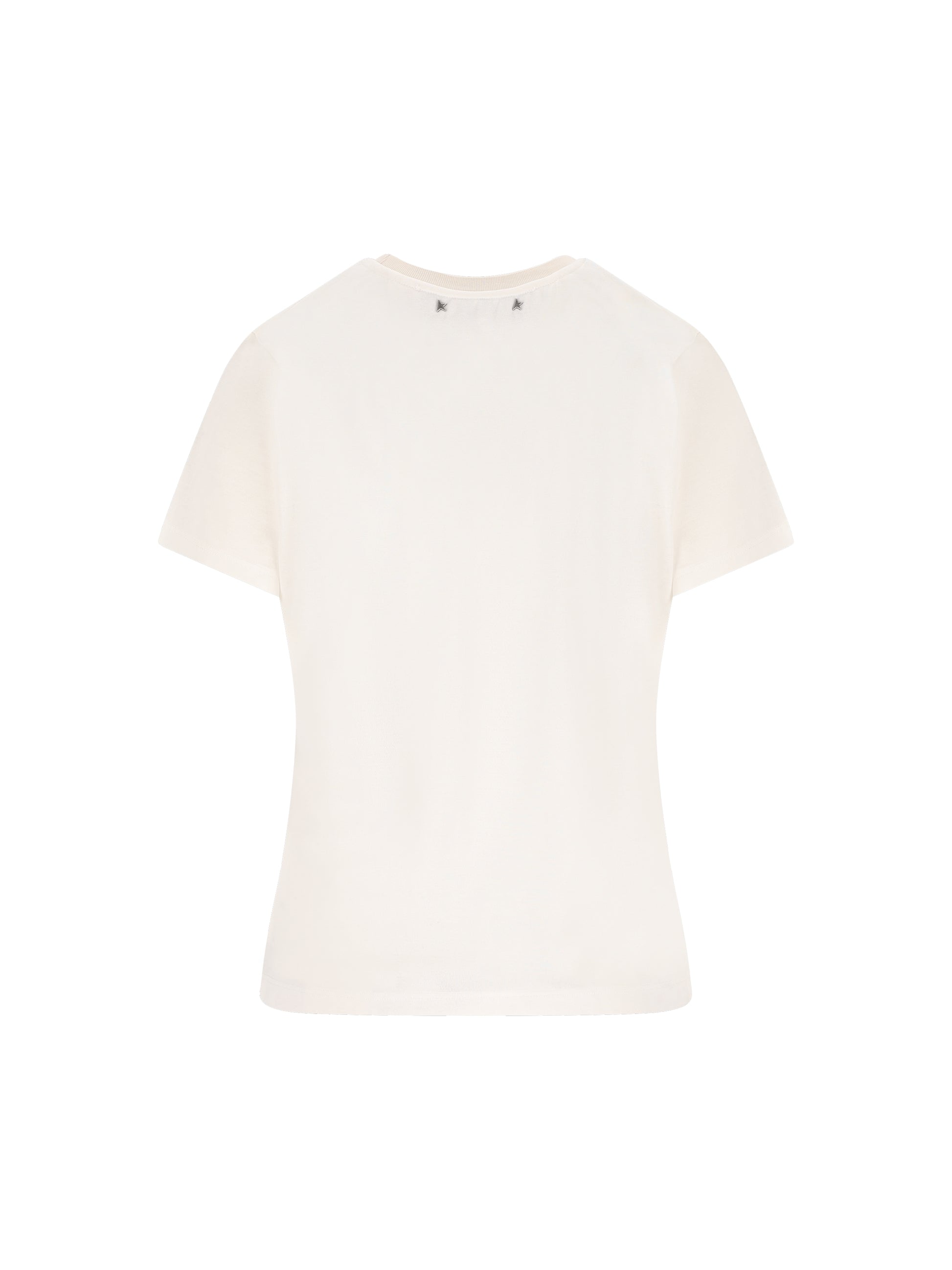 T-Shirt realizzata in viscosa e poliammide. GWP02322 P00211611616 GOLDEN GOOSE 