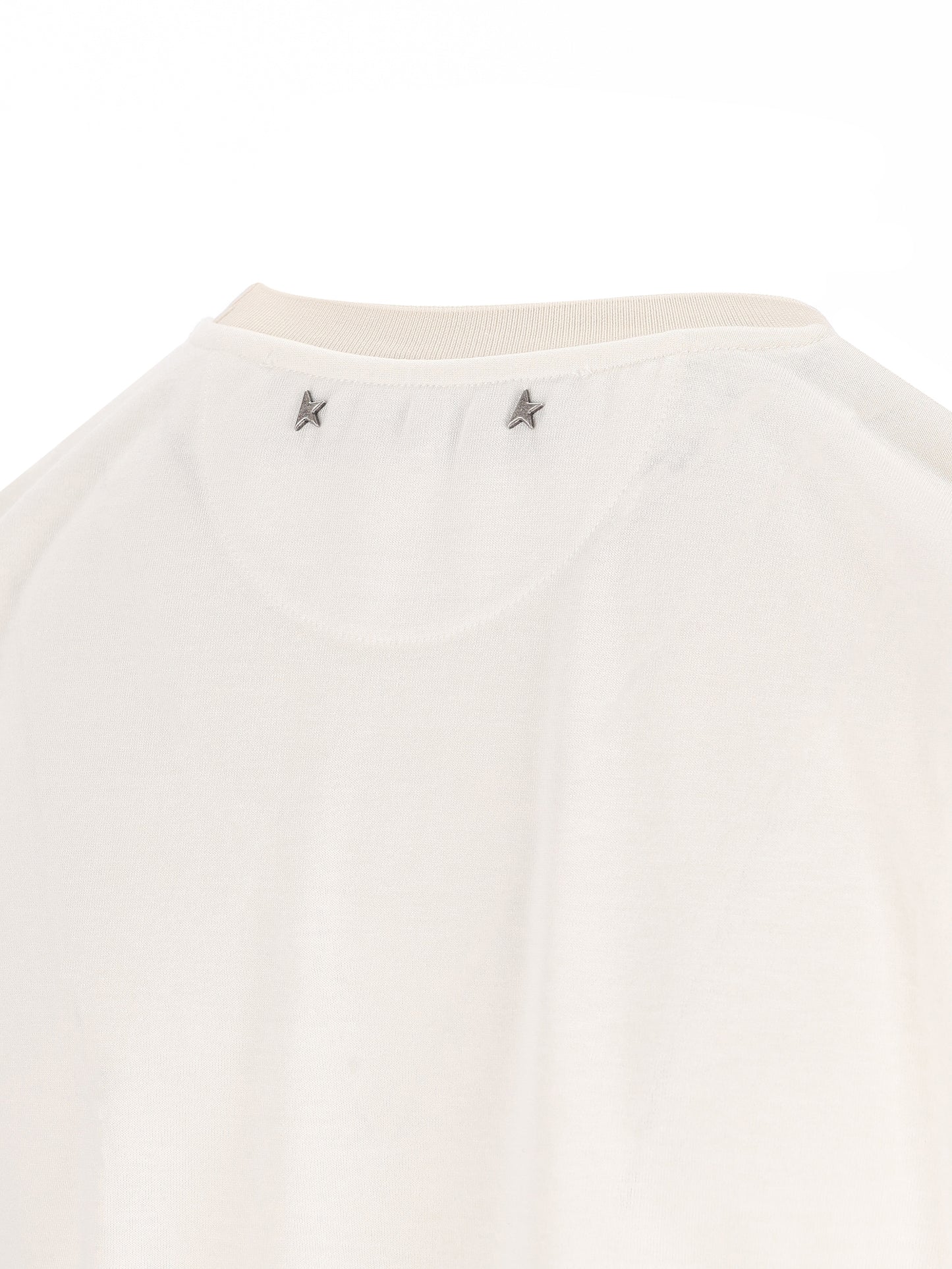 T-Shirt realizzata in viscosa e poliammide. GWP02322 P00211611616 GOLDEN GOOSE 