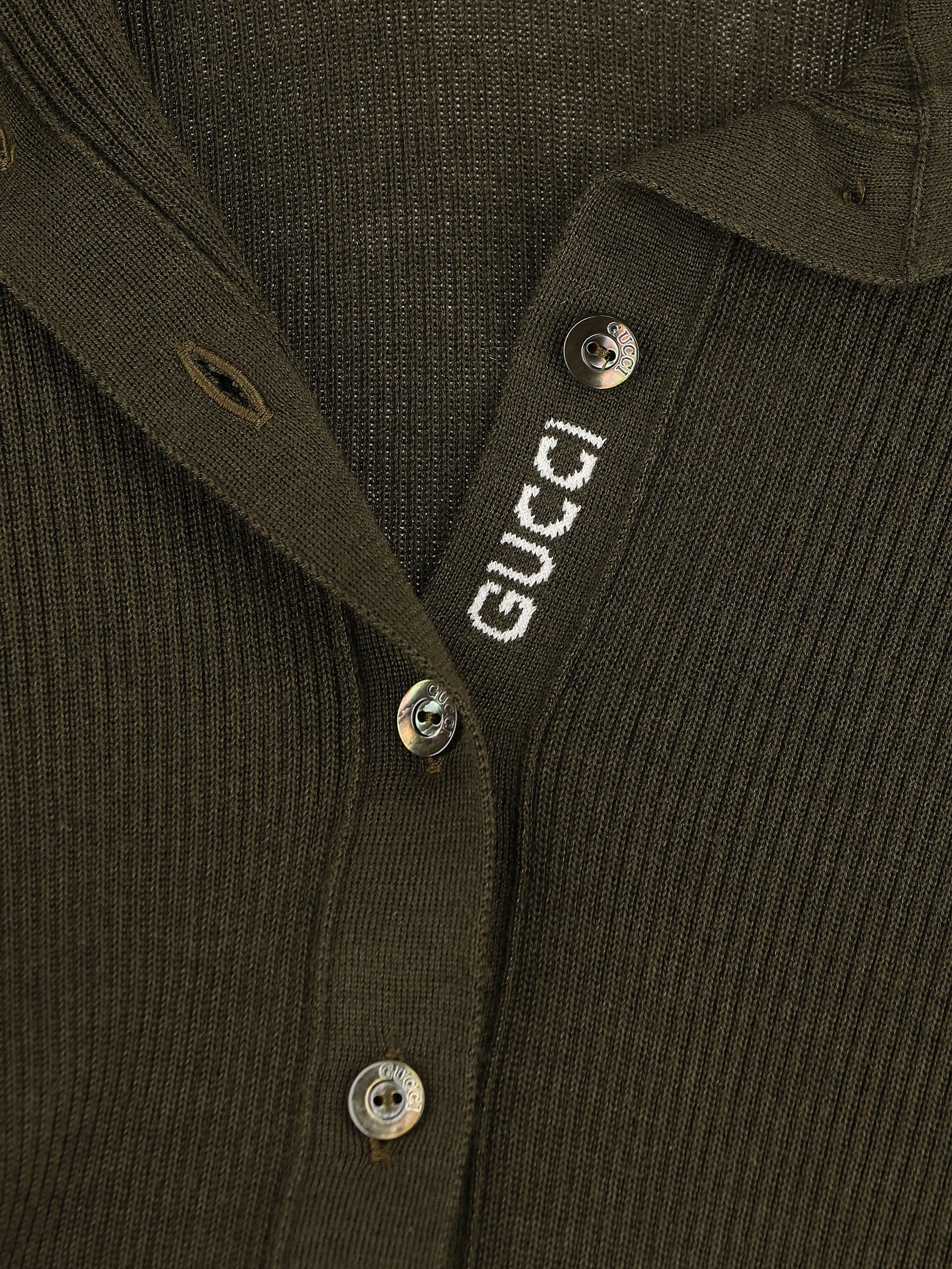 Polo realizzata in cashmere e seta. 810315 XKD8J3450 GUCCI 