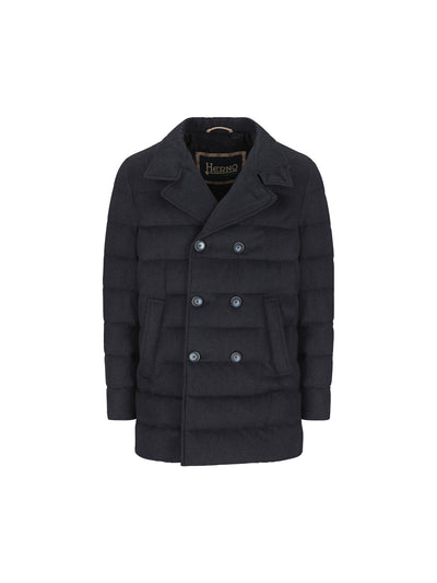 Piumino realizzato in seta e cashmere. PI001260U 380879200 HERNO 