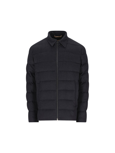 Piumino in seta e cashmere. PI001261U 380879200 HERNO 