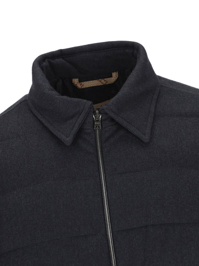 Piumino in seta e cashmere. PI001261U 380879200 HERNO 