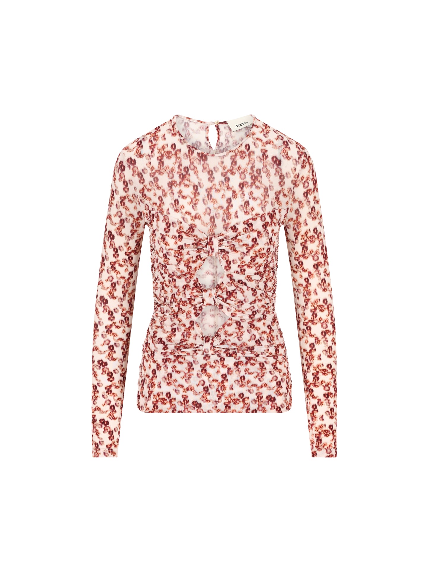 Top realizzato in misto viscosa. 25AHT0705FA-C3K01I 80GT ISABEL MARANT 