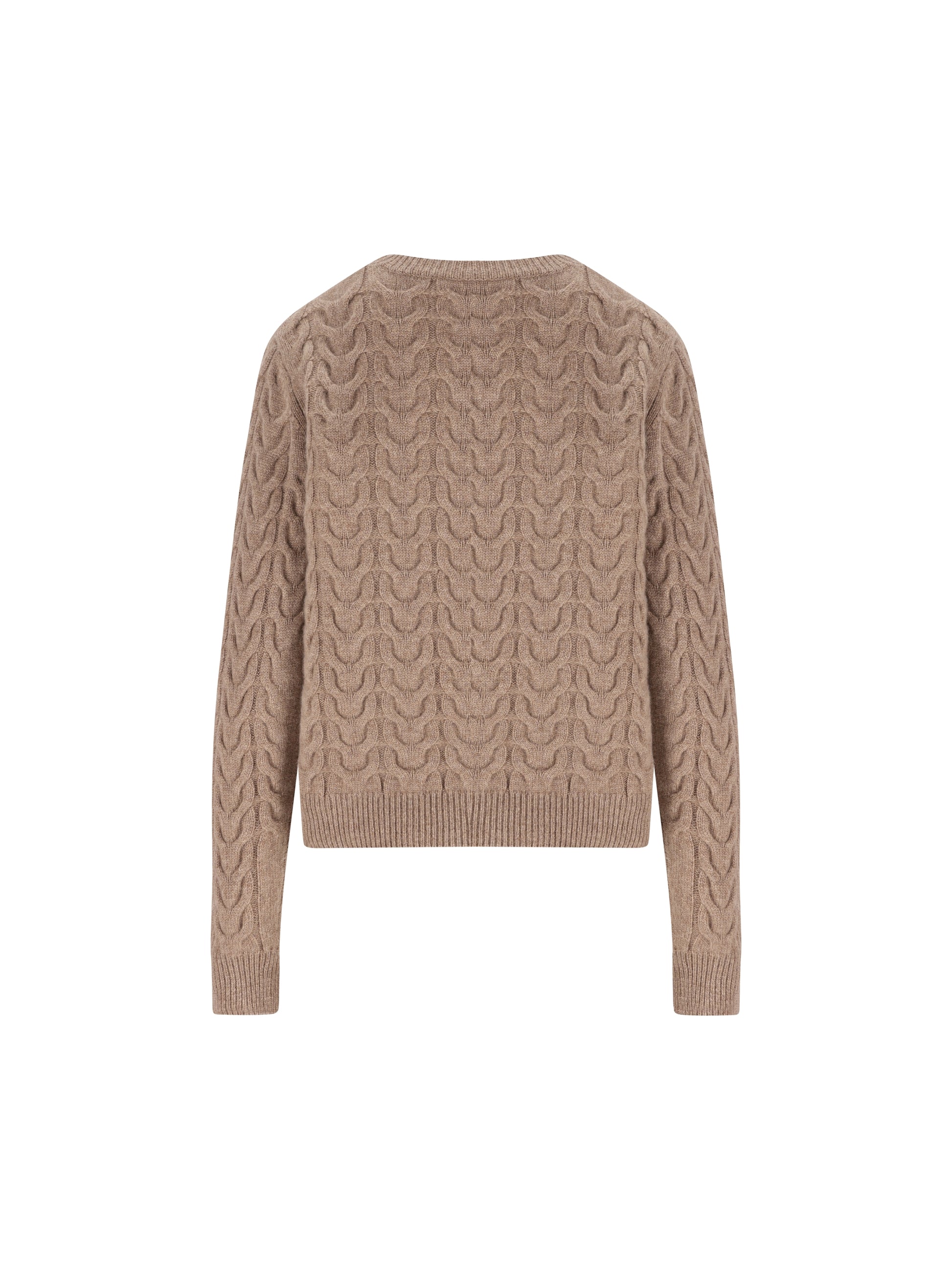 Pullover Max Mara in puro cashmere con lavorazione treccia 2521366032600 002 MAX MARA 