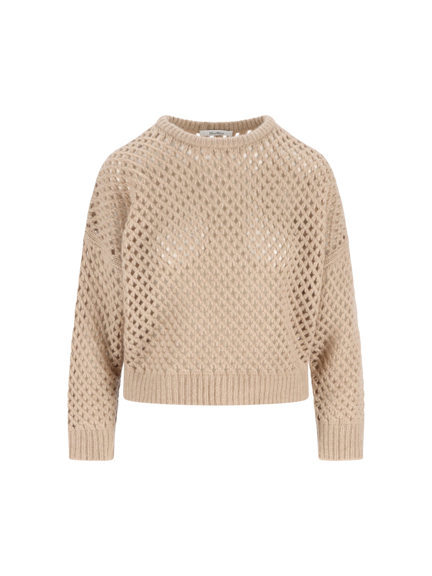 Maglione traforato in cashmere e seta 2521366142600 002 MAX MARA 