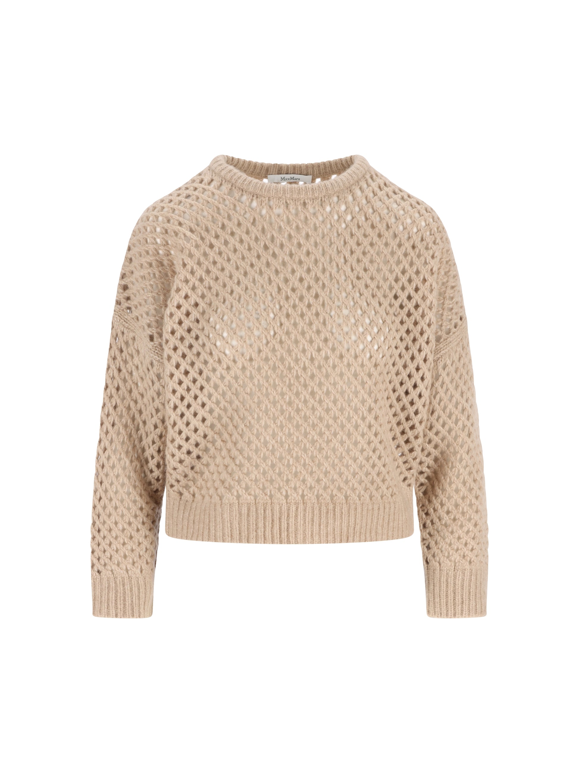 Maglione traforato in cashmere e seta 2521366142600 002 MAX MARA 