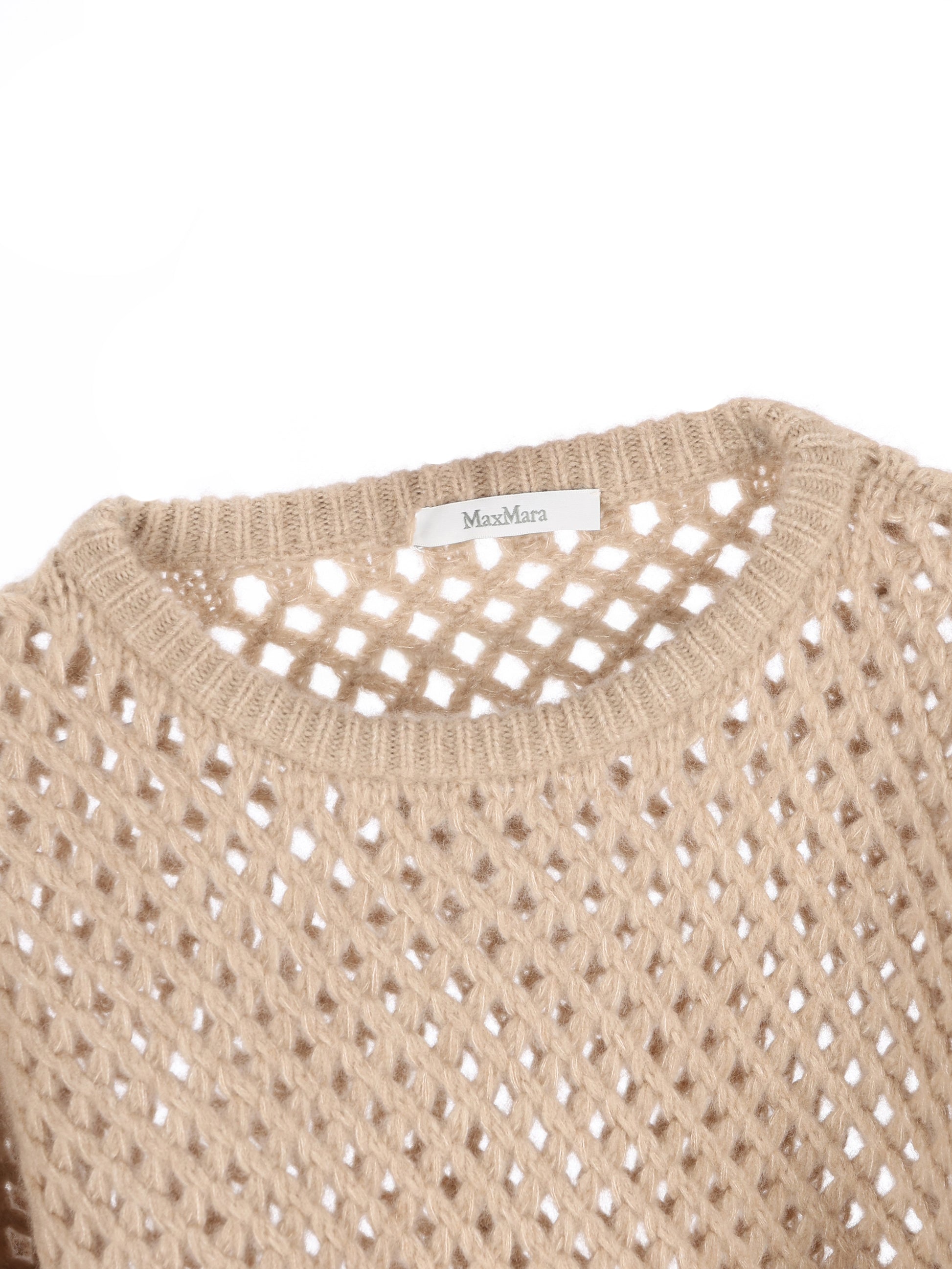 Maglione traforato in cashmere e seta 2521366142600 002 MAX MARA 