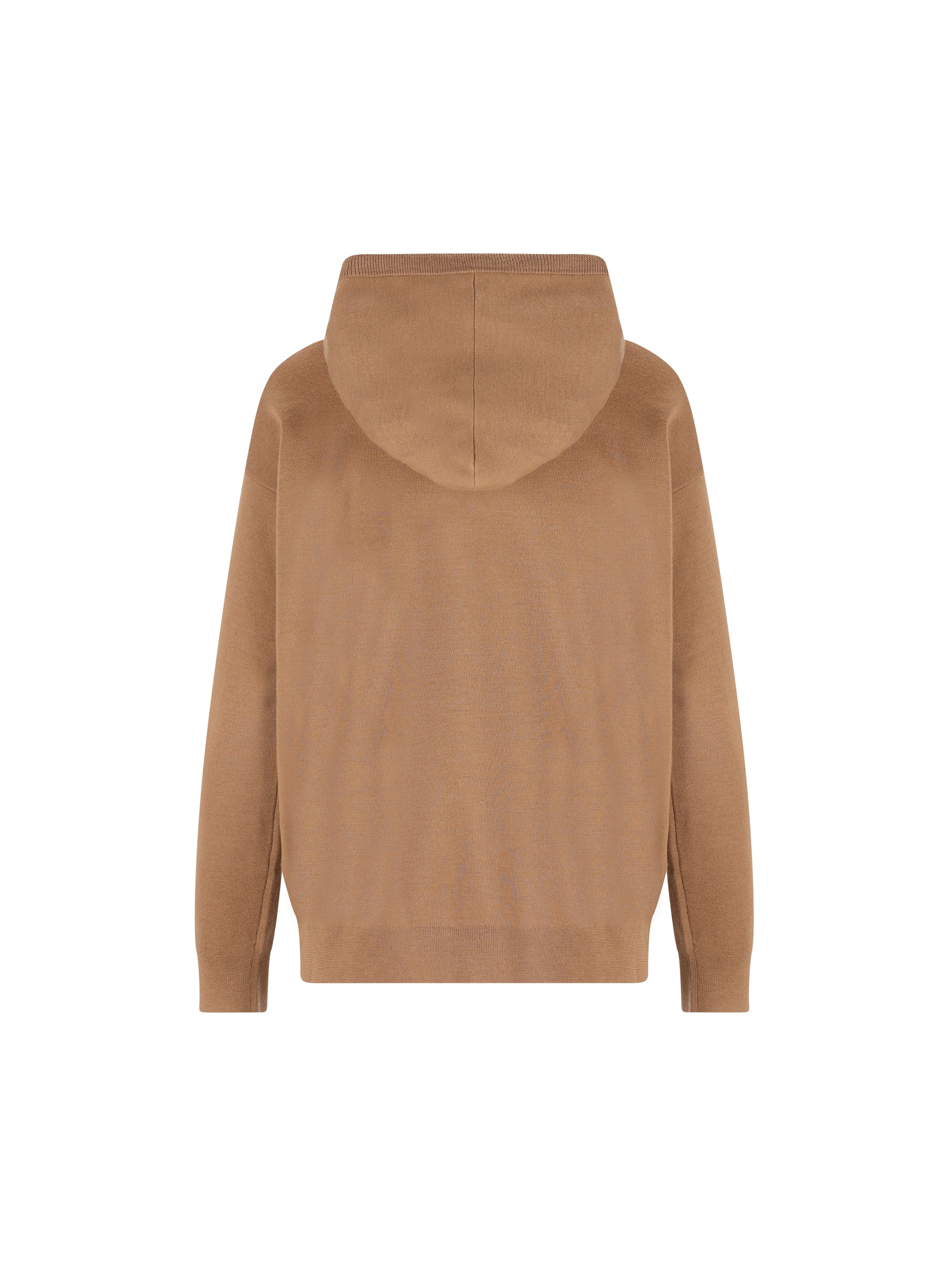 Felpa in Lana Vergine con Cappuccio e Logo in Velluto 2521366222600 013 MAX MARA 