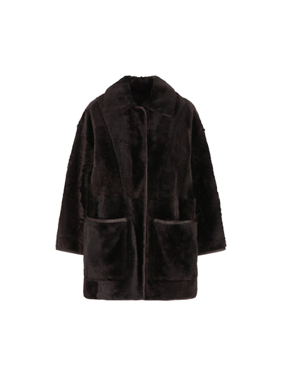 Cappotto realizzato in montone. 2521416015600 002 MAX MARA - ATELIER 