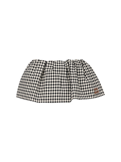 Minigonna in popeline. MG2200 12OFF0964 MIU MIU 
