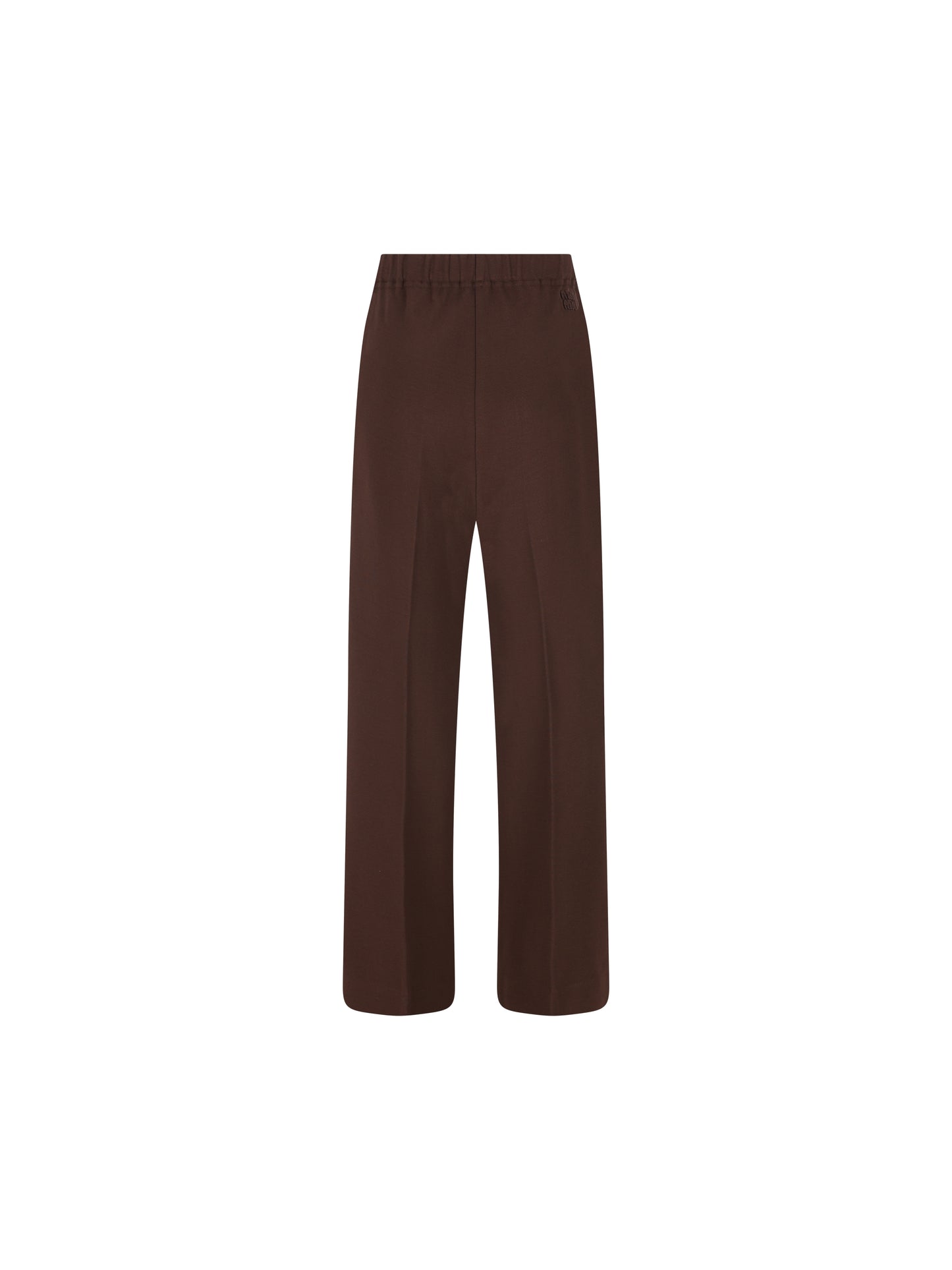 Pantaloni in maglia punto stoffa MP1935 18FQF0324 MIU MIU 