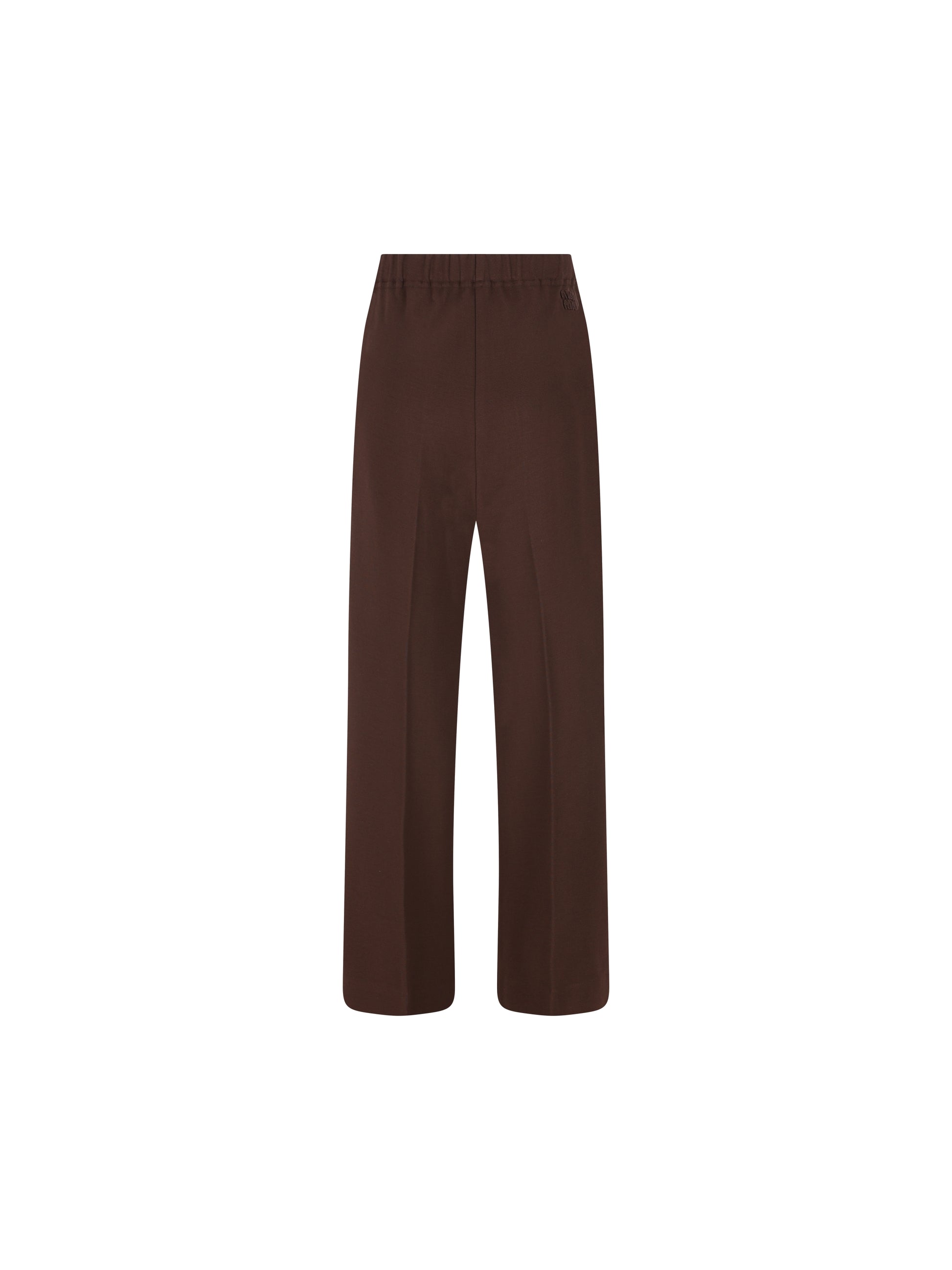 Pantaloni in maglia punto stoffa MP1935 18FQF0324 MIU MIU 