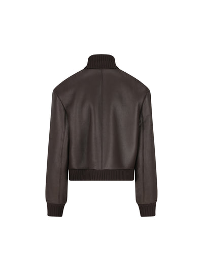 Giacca realizzata in pelle di montone. MPV961 172QF0003 MIU MIU 