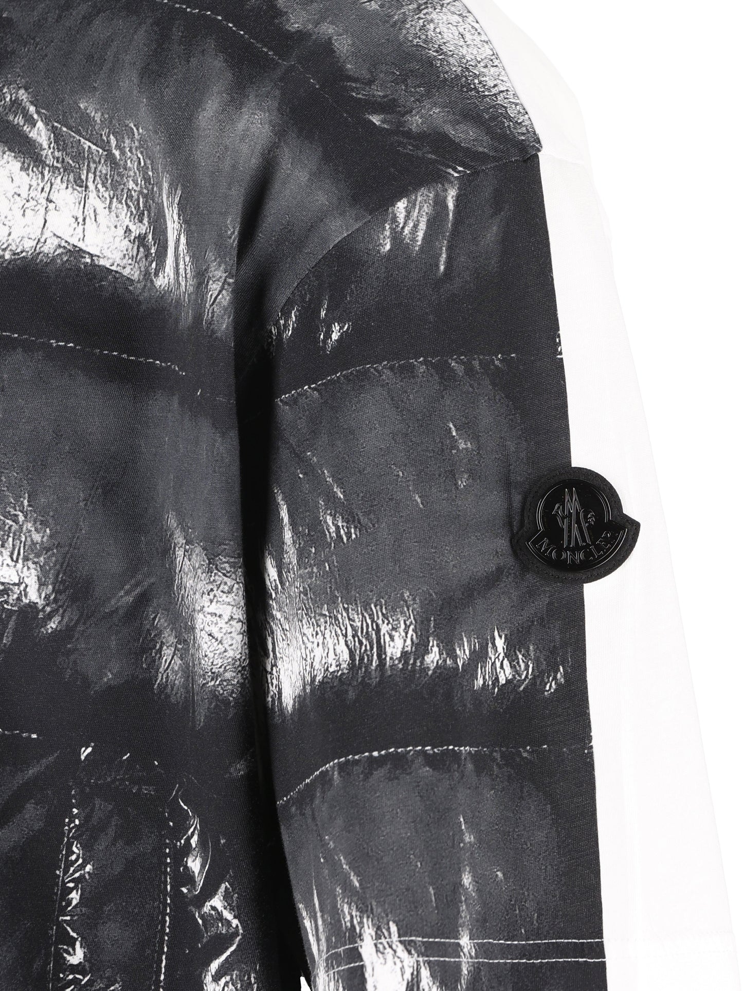 T-Shirt realizzata in cotone. M8C00001 89AYW999 MONCLER - ASAP ROCKY 
