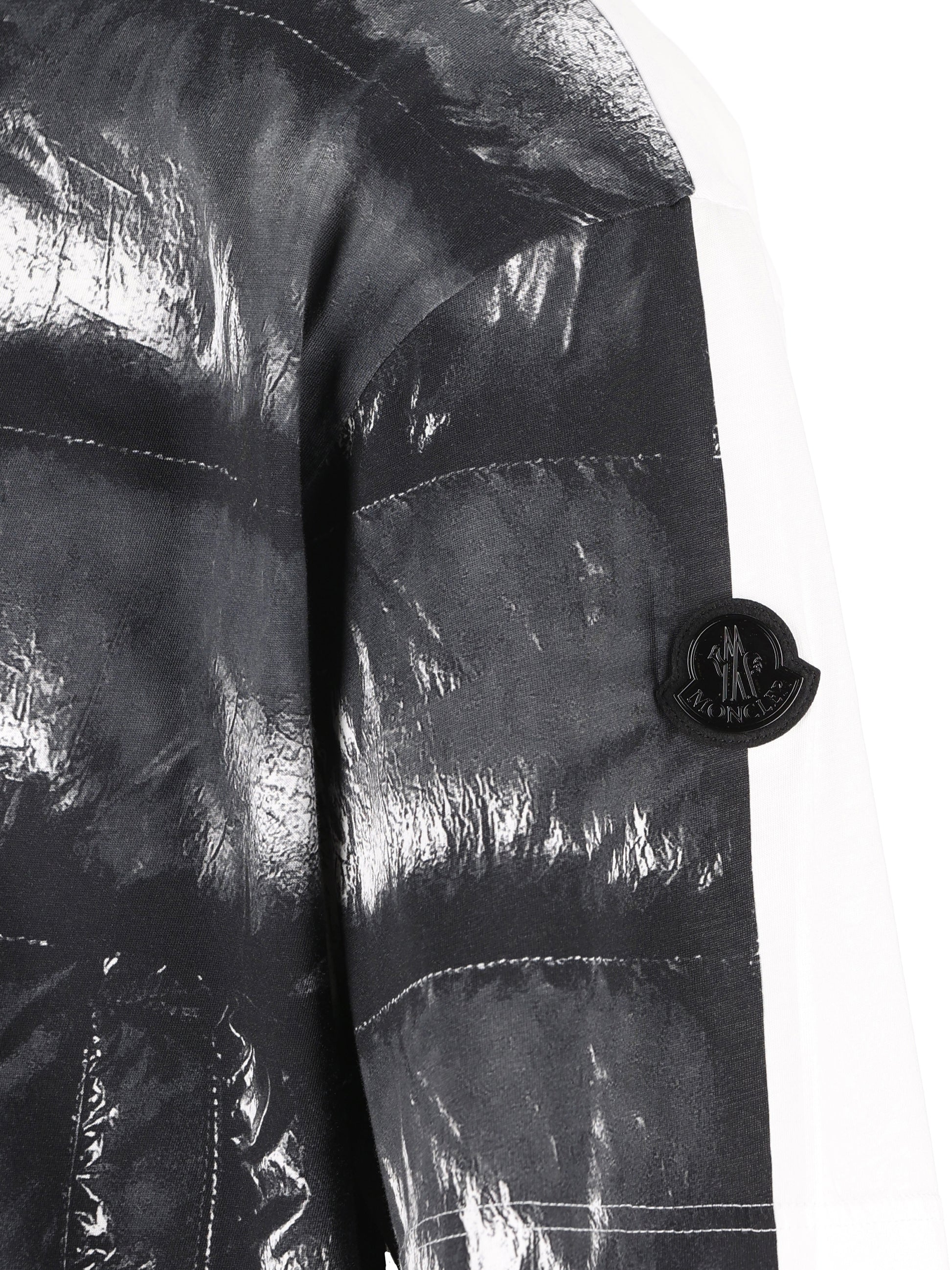T-Shirt realizzata in cotone. M8C00001 89AYW999 MONCLER - ASAP ROCKY 