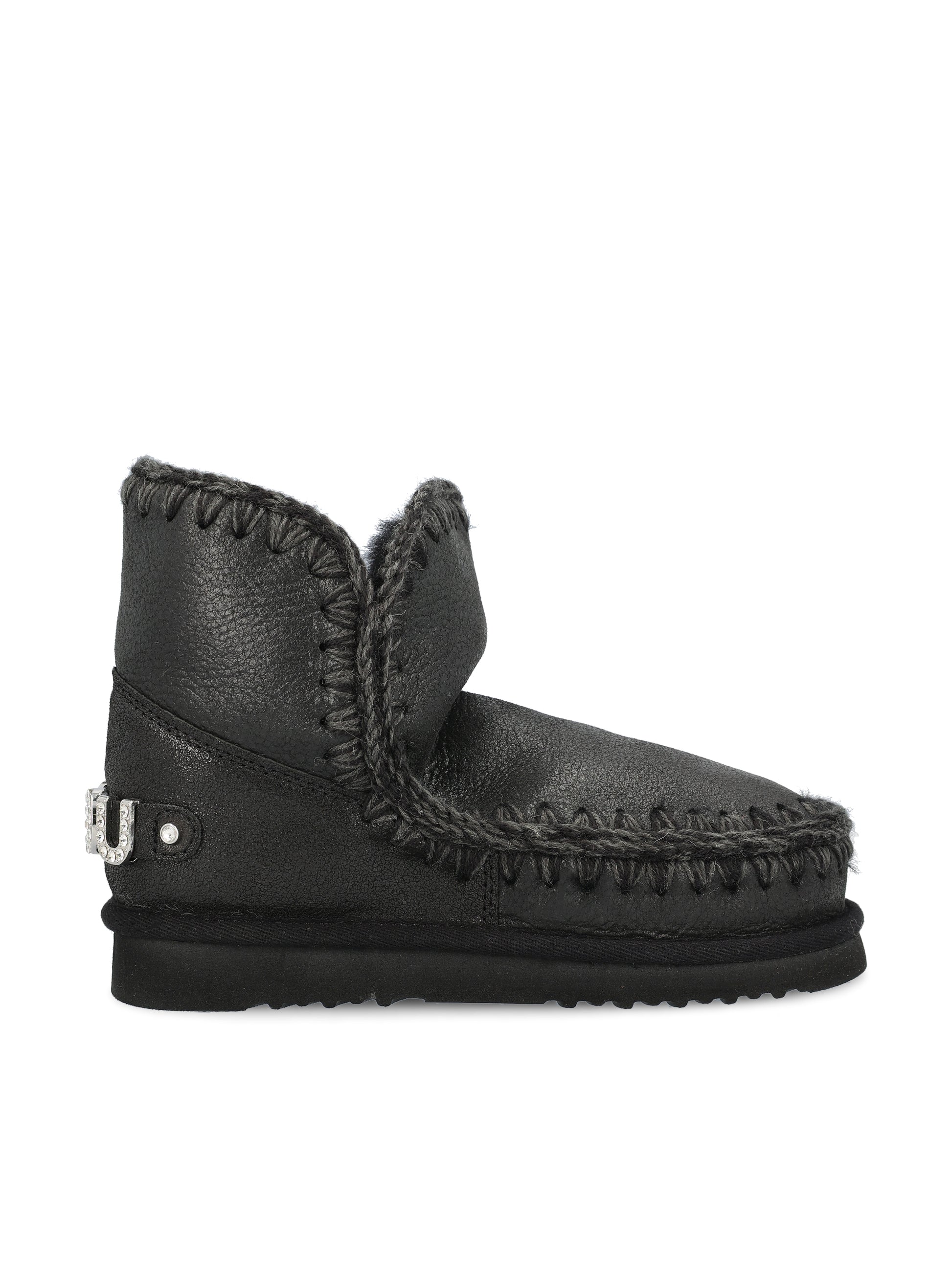 Stivali realizzati in pelle di montone. FW101036B CBKG MOU 