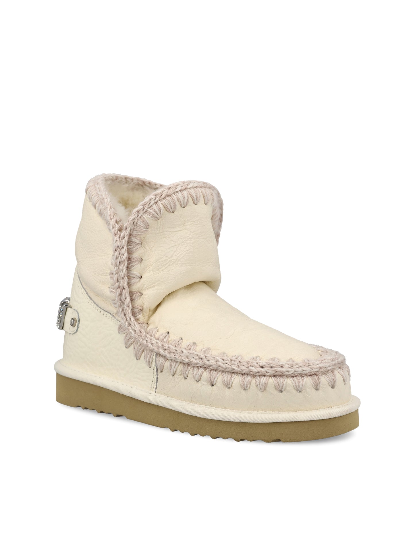 Stivali realizzati in pelle di montone. FW101036C WXWHI MOU 