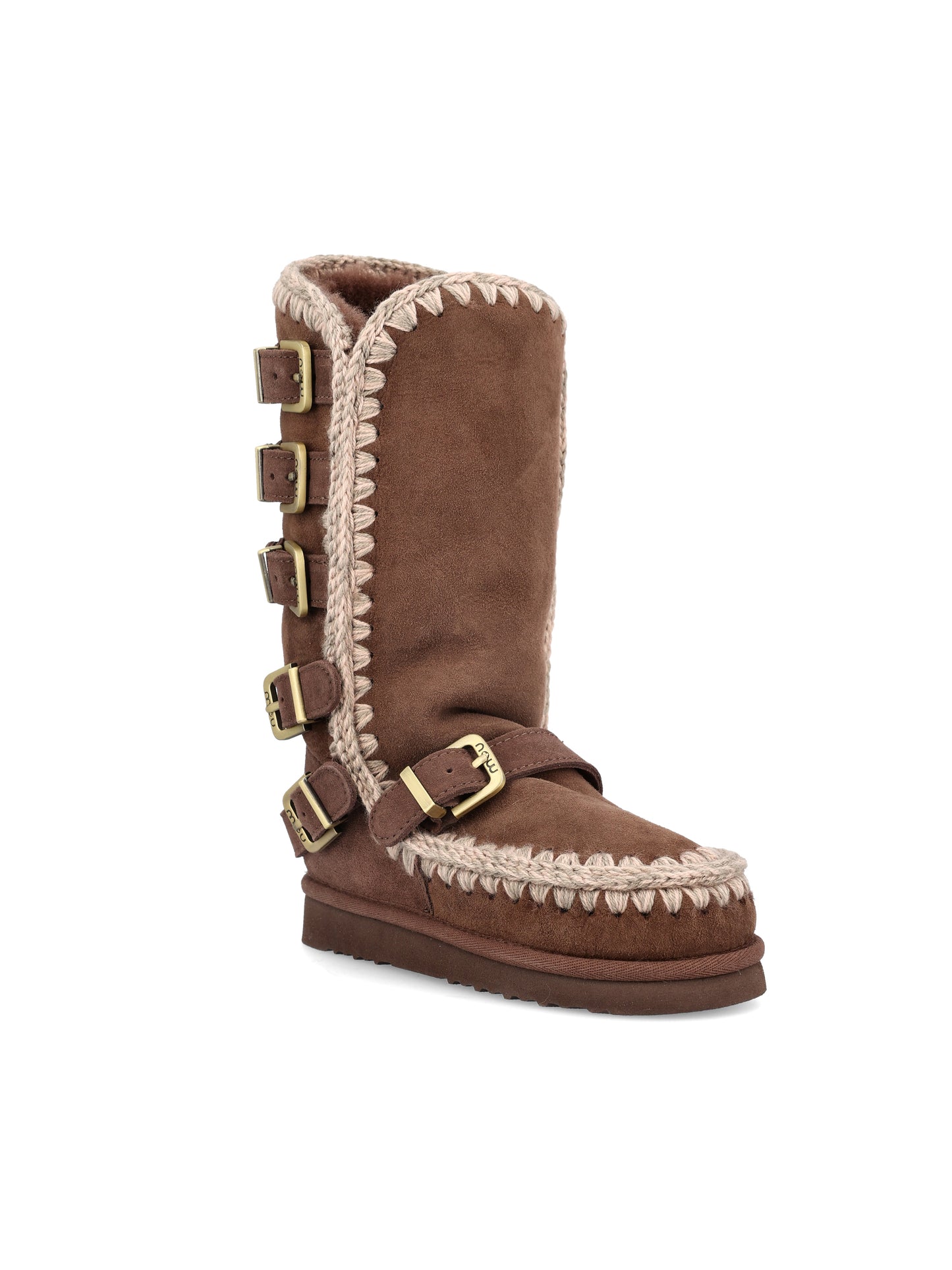Stivali realizzati in pelle di montone. FW101137A BRPEP MOU 