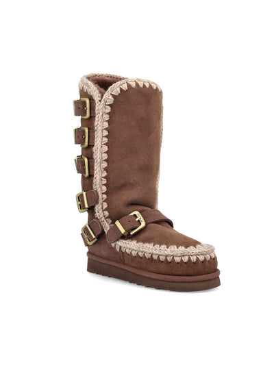 Stivali realizzati in pelle di montone. FW101137A BRPEP MOU 