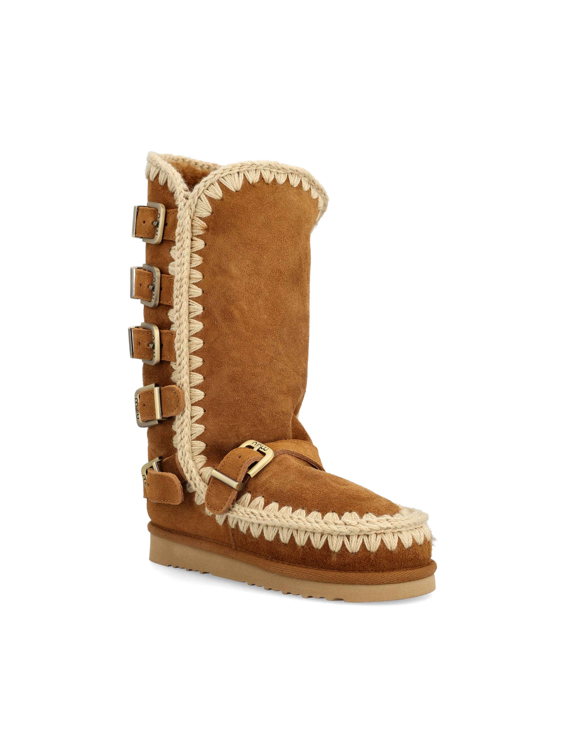 Stivali realizzati in pelle di montone. FW101137A COG MOU 