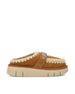 Slide realizzate in vera pelle di montone. FW531001A COG MOU 