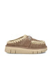 Slide realizzate in vera pelle di montone. FW531001A ELGRY MOU 