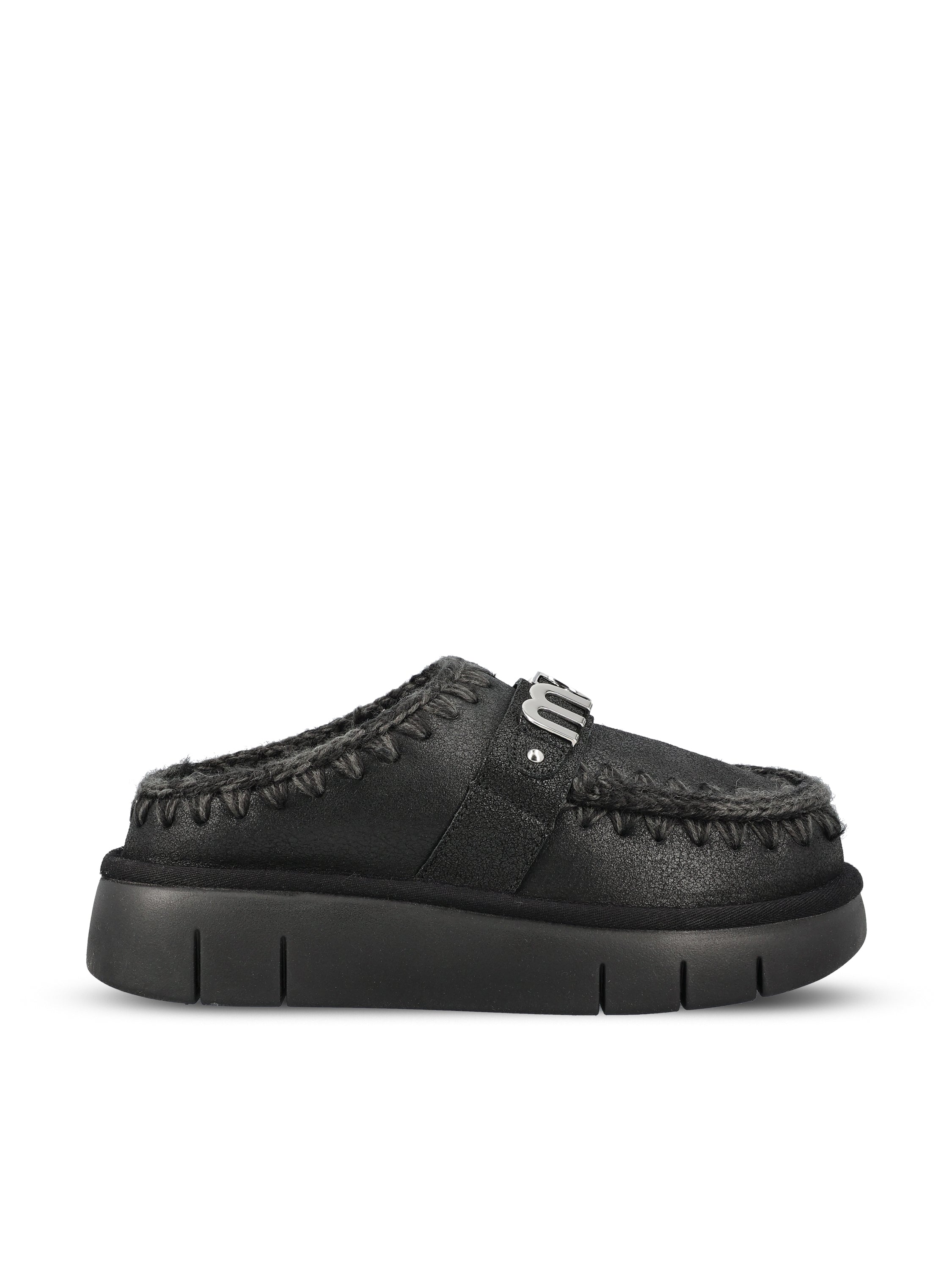 Sabot realizzati in pelle. FW531001B CBKG MOU 