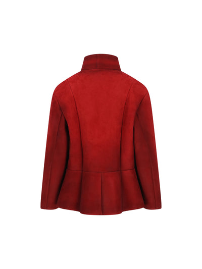 Giacca realizzata in pelle scamosciata. 55858 173BF0041 PRADA 