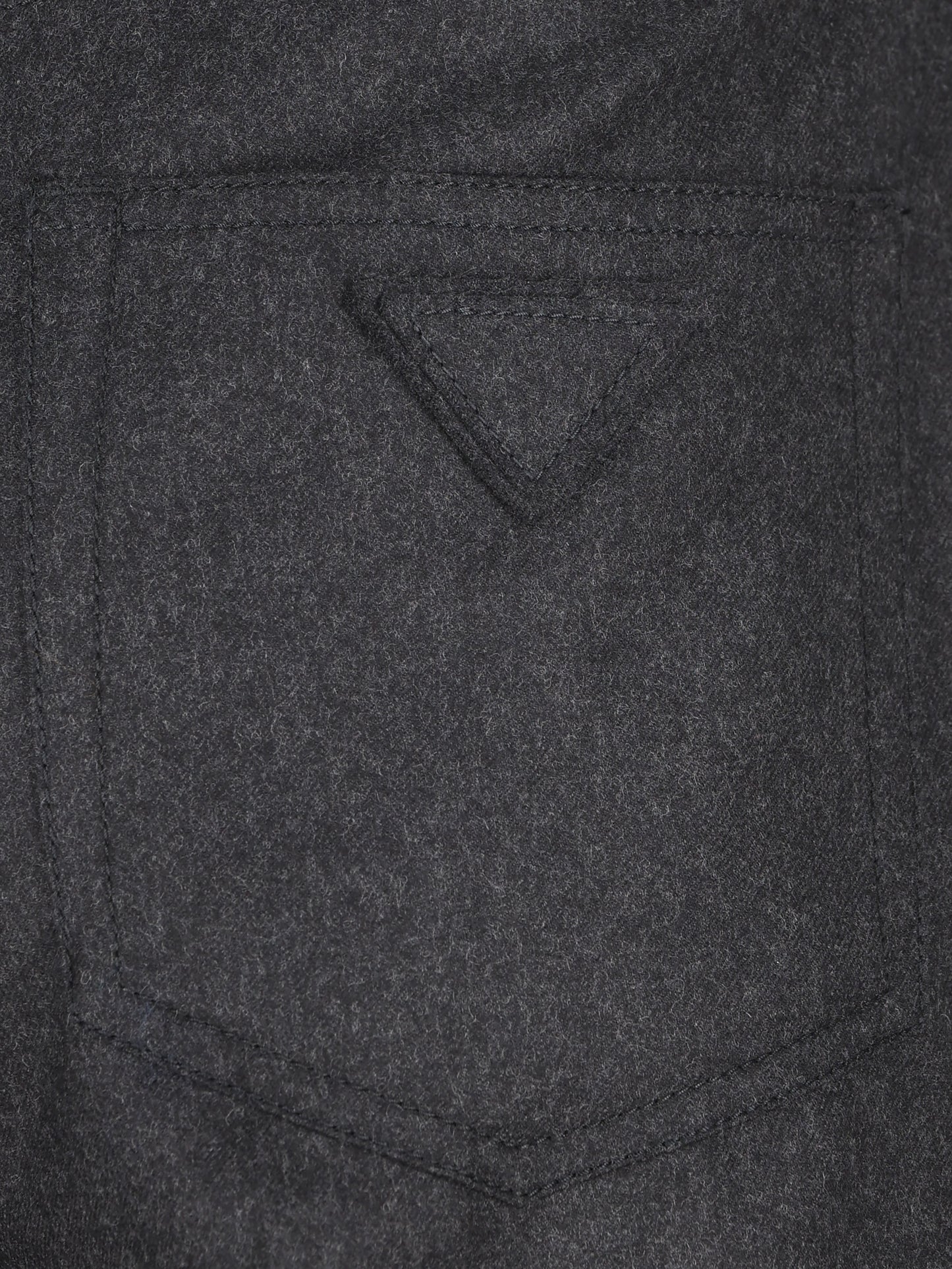 Pantaloni realizzati in lana vergine. P265J 11GZF0308 PRADA 