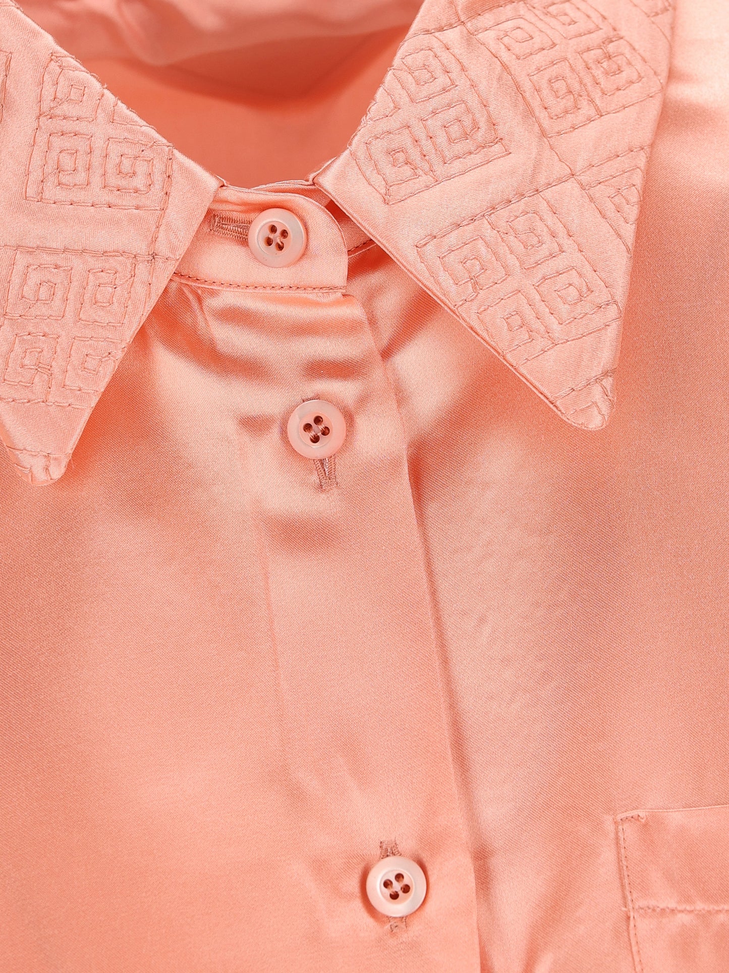 Camicia realizzata in viscosa e seta. P461IR 17UDF0311 PRADA 