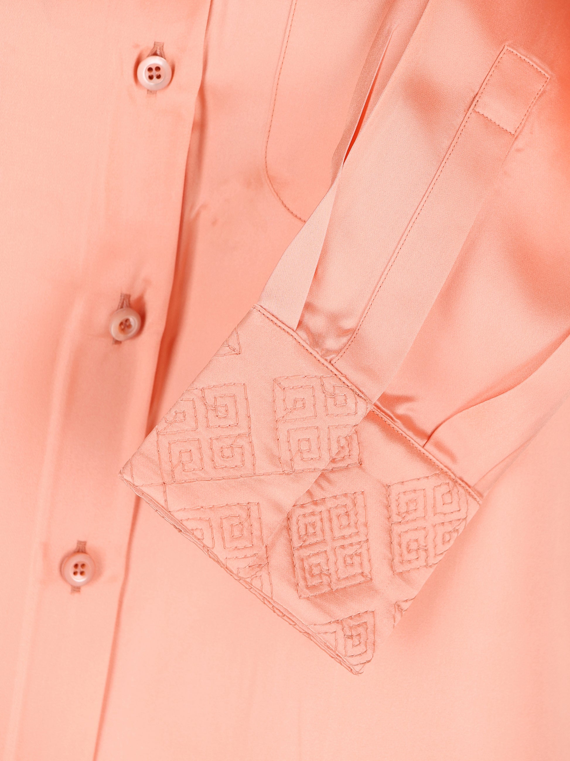 Camicia realizzata in viscosa e seta. P461IR 17UDF0311 PRADA 