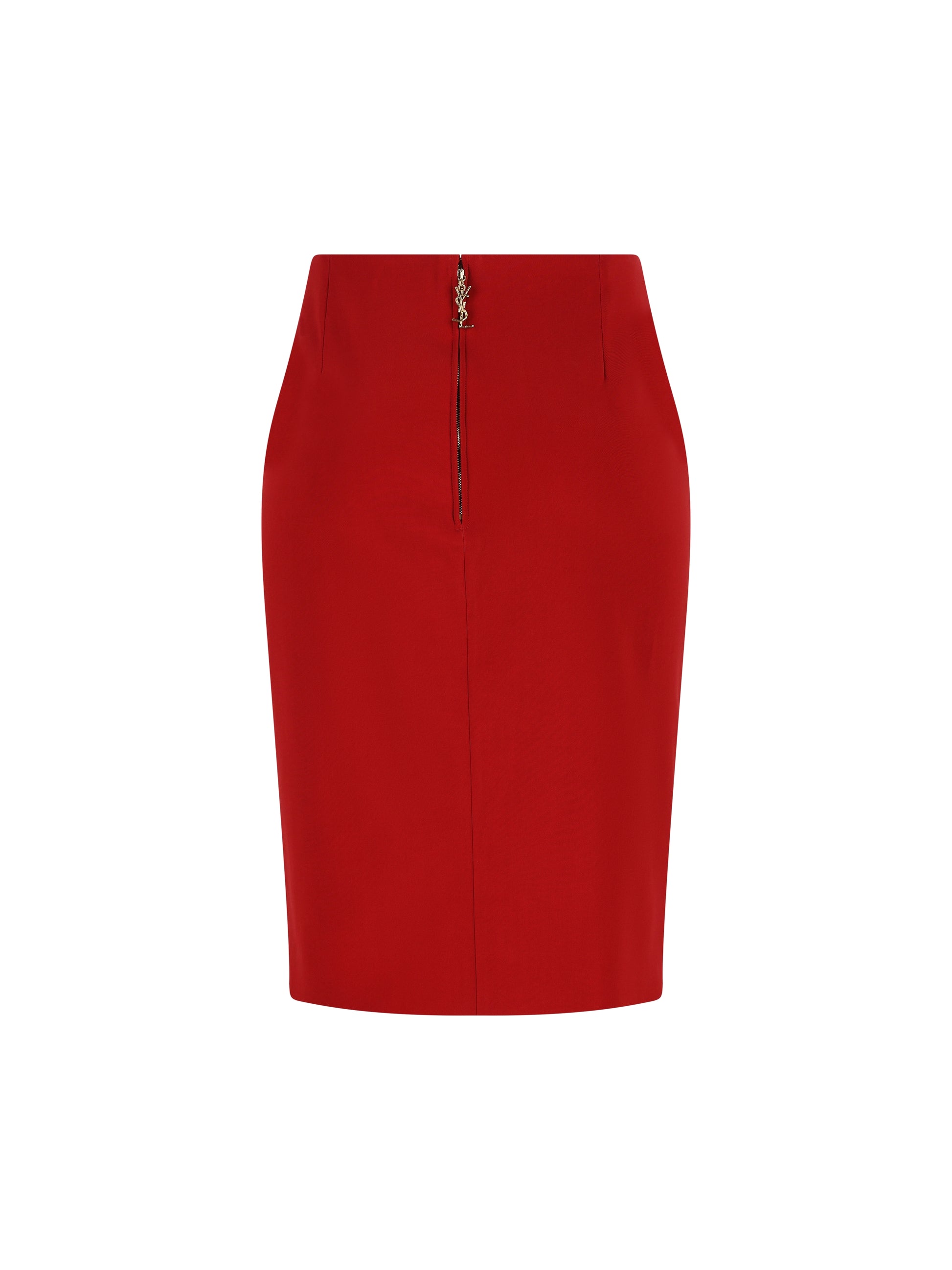 Gonna realizzata in misto viscosa. 852654 Y5J196054 SAINT LAURENT 