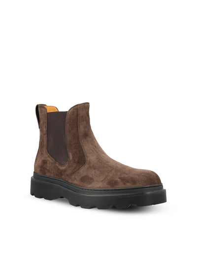 Stivaletti in pelle scamosciata. XXM24L0IR30RE0 9999 TOD'S 