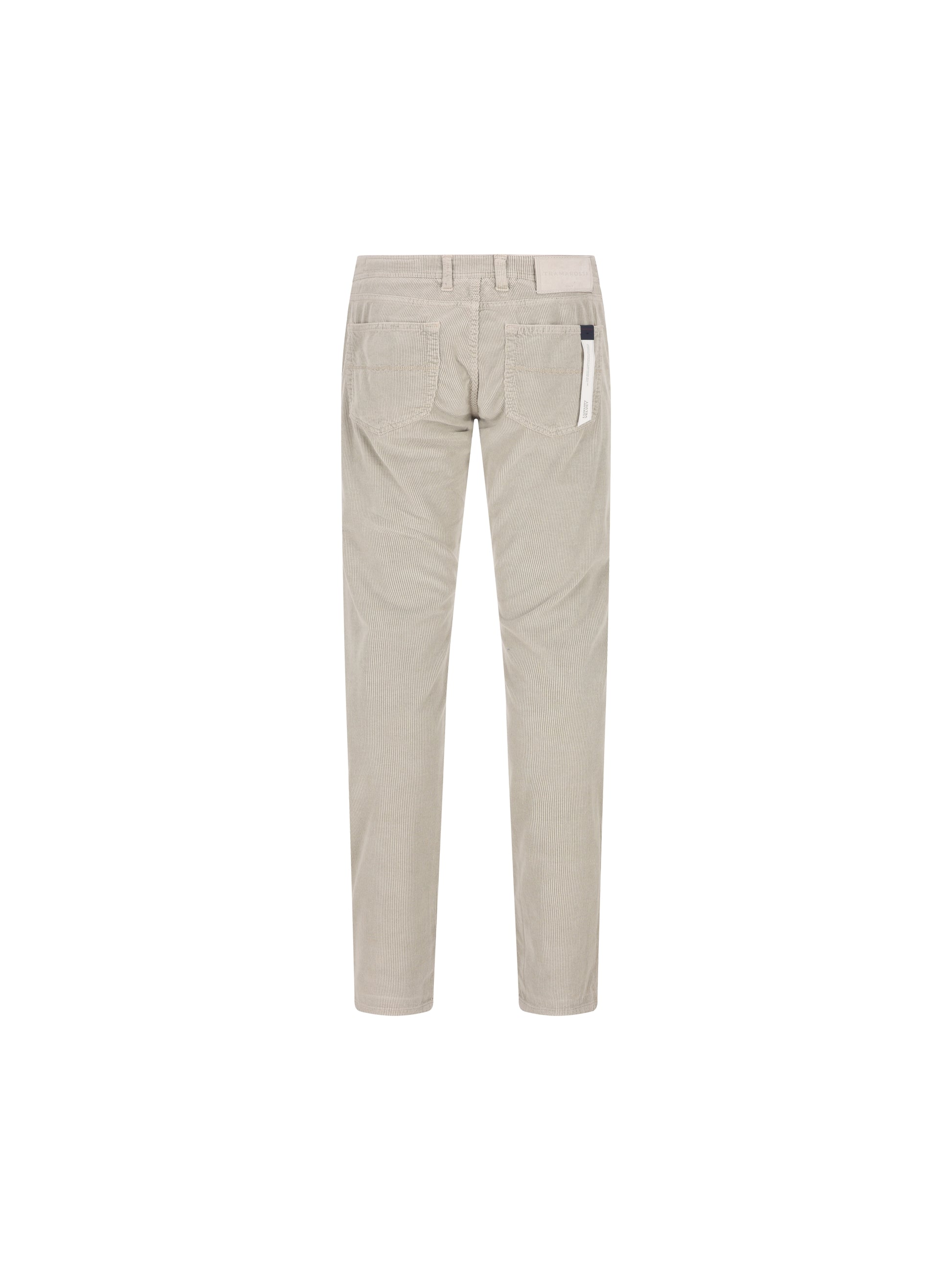 Pantaloni realizzati in velluto. MICHELANGELO V0050500 TRAMAROSSA 