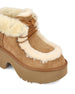 Stivali Classic Esmee Lace Up in pelle scamosciata 1171532 CHE UGG 