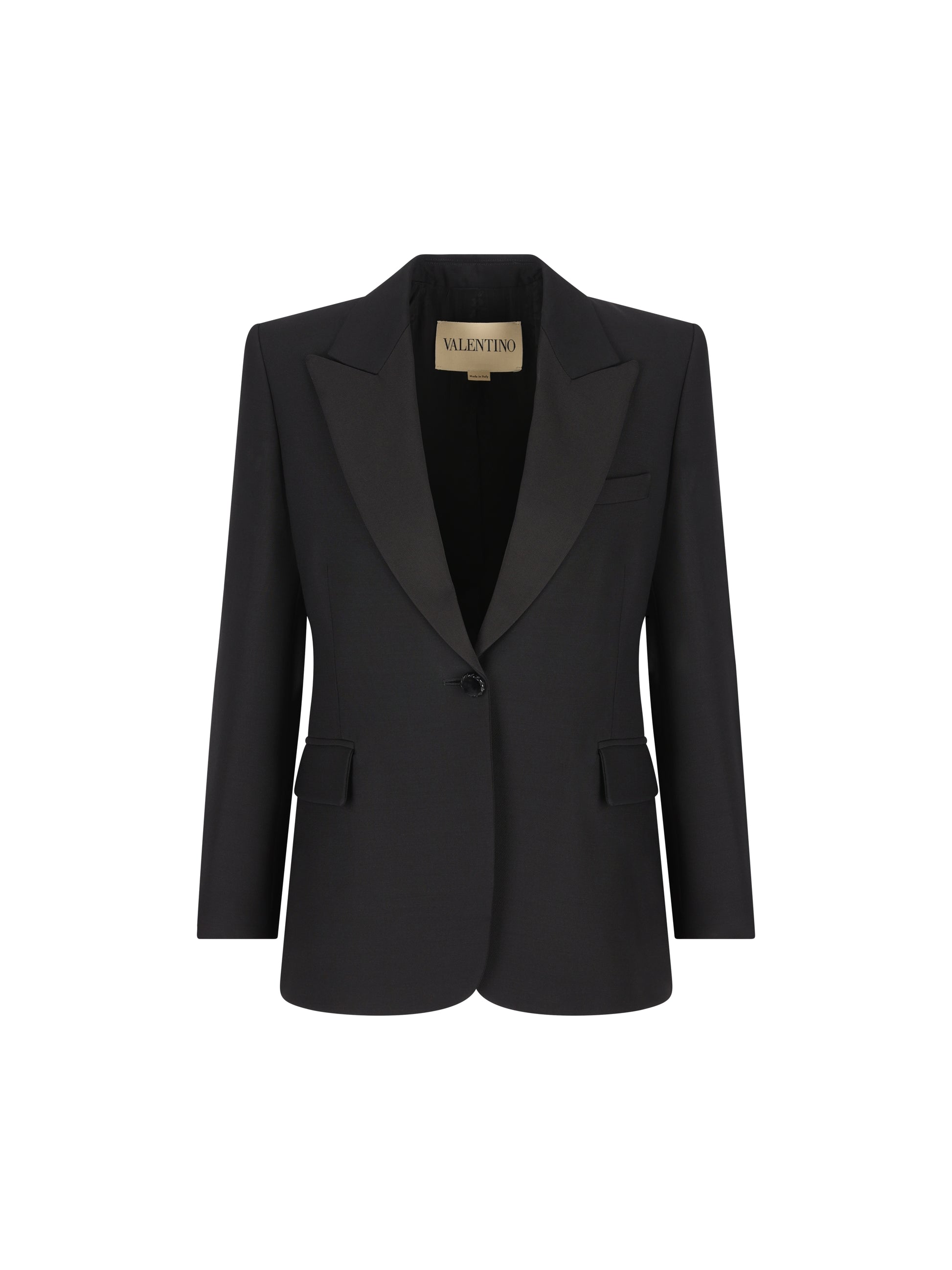 Blazer realizzato in lana e seta. 7B0CE4V01CF 0NO VALENTINO GARAVANI 