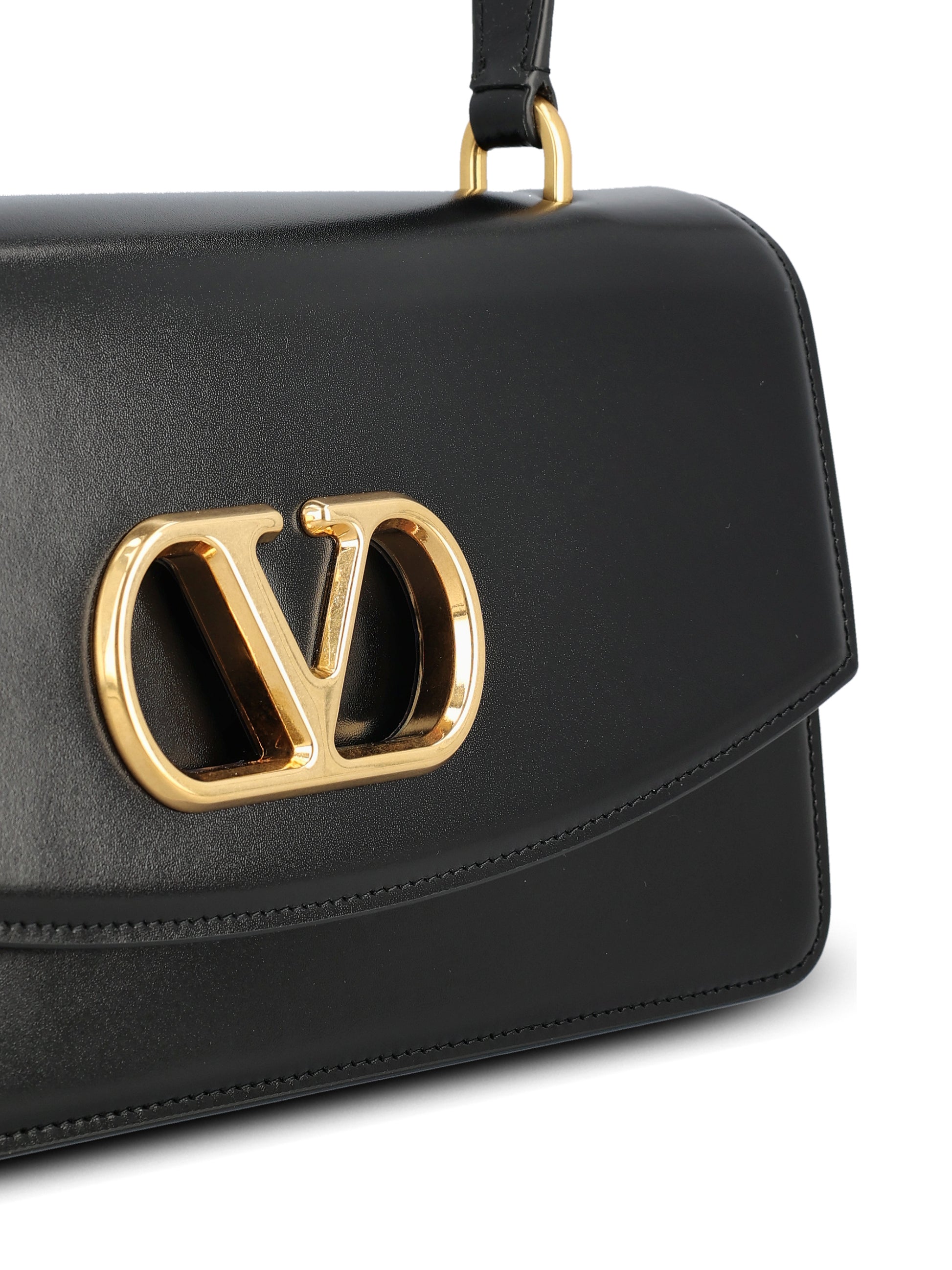 Borsa realizzata in pelle di vitello lucido. 7W2B0R93GCB 0NO VALENTINO GARAVANI 