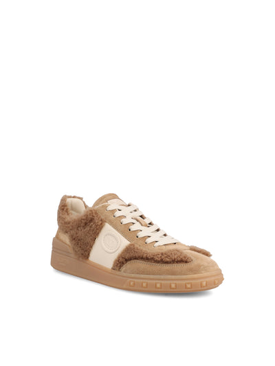 Sneakers realizzate in lana e pelle 7W2S0IL9XXI DGZ VALENTINO GARAVANI 