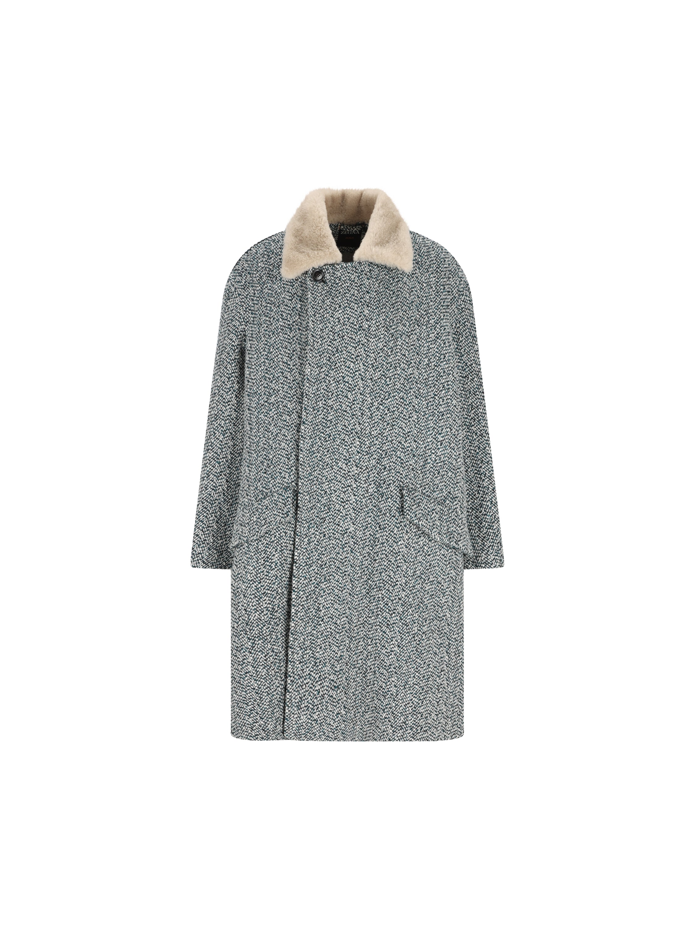 Cappotto realizzato in lana e cashmere. RCGG95A2 GL523V08R ZEGNA 