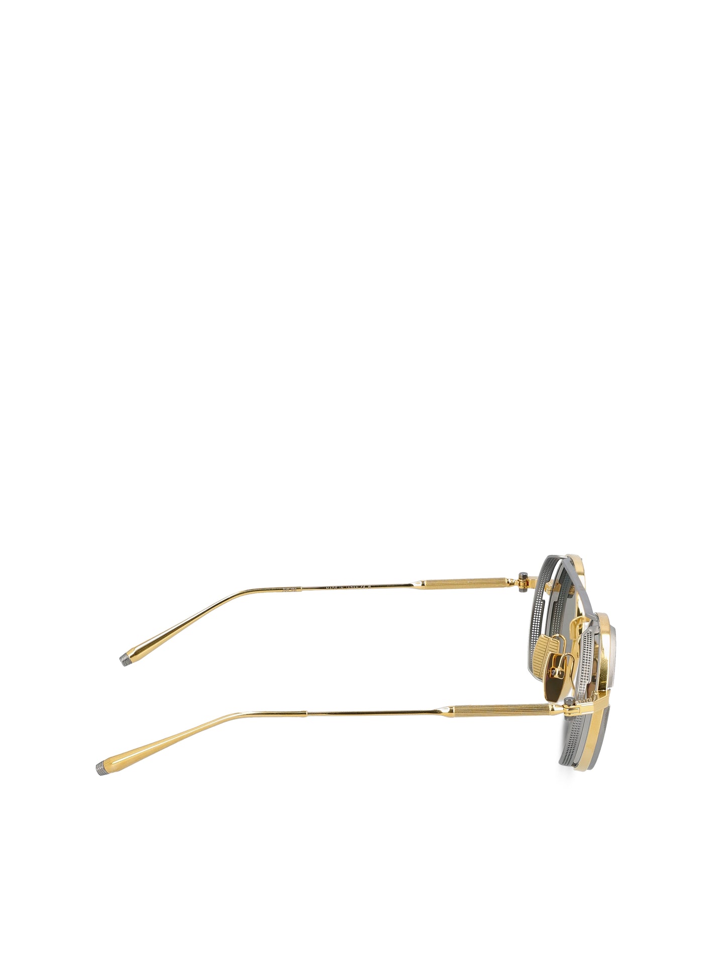 Occhiali da sole realizzati in titanio. AKS-505F-46 GLD - PLD AKONI 
