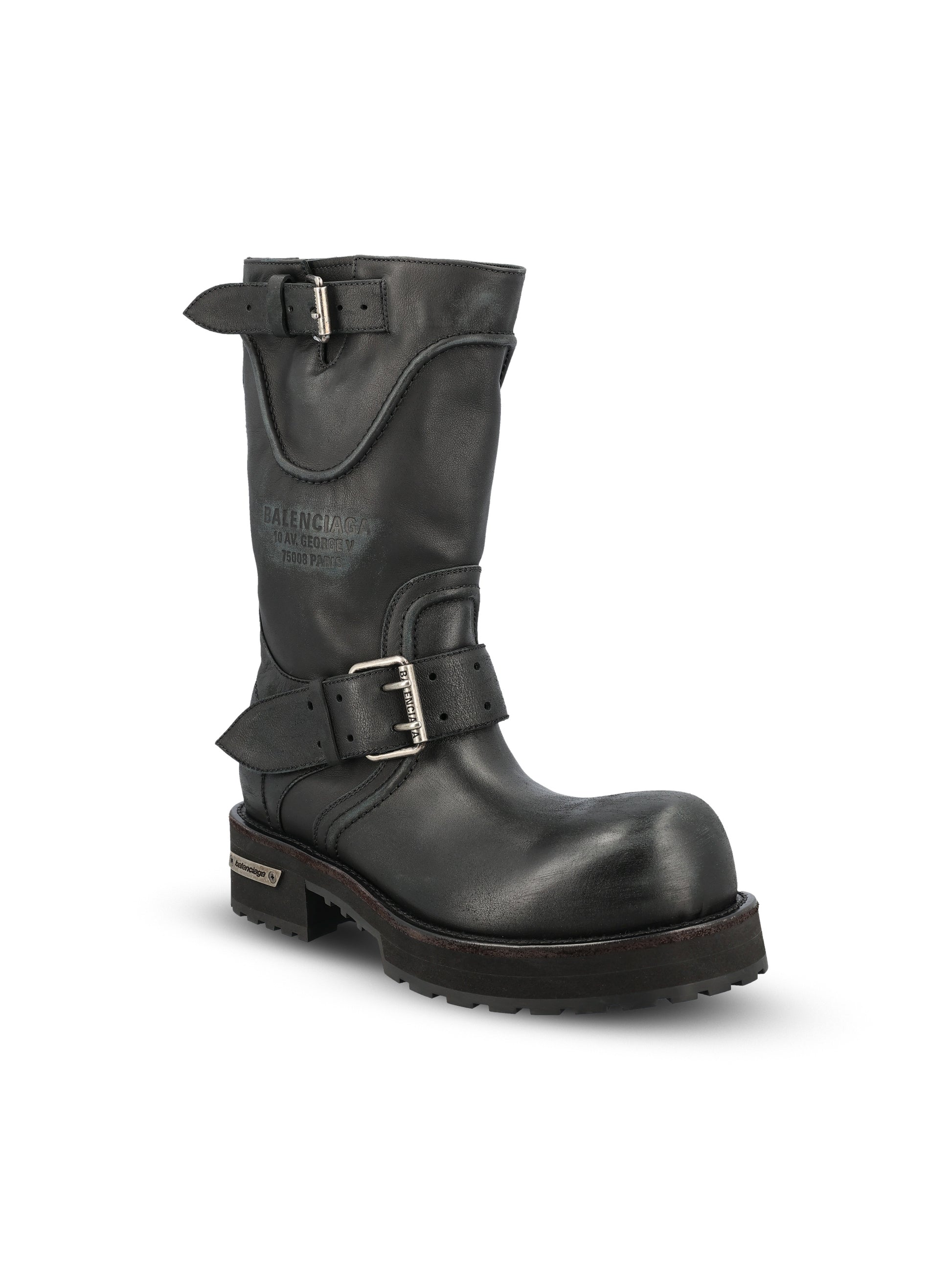 Stivali in pelle di vitello. 833581 WCAL11080 BALENCIAGA 