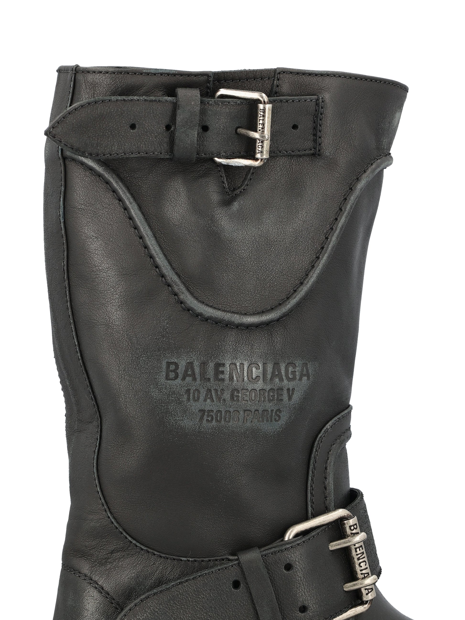 Stivali in pelle di vitello. 833581 WCAL11080 BALENCIAGA 