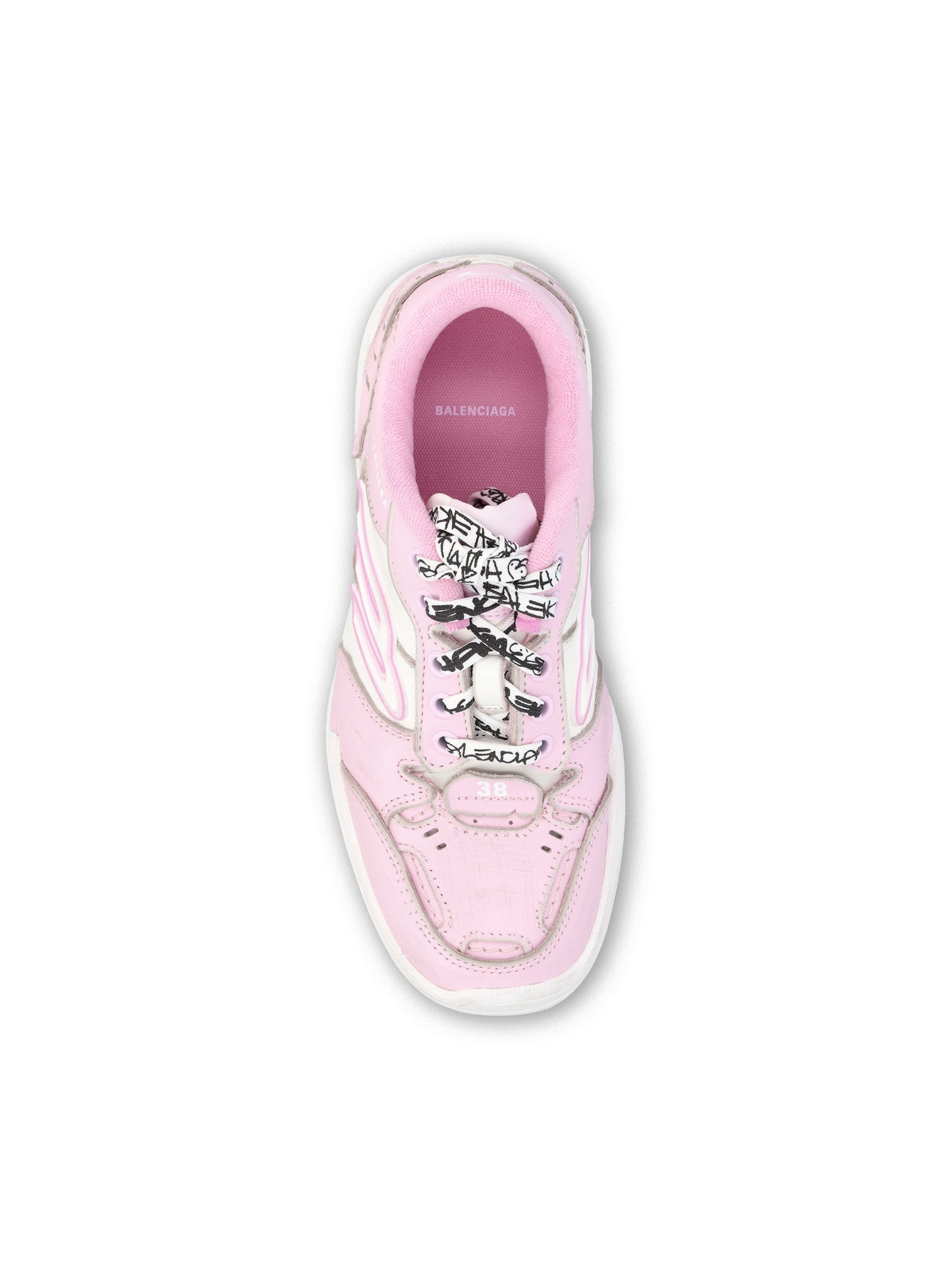 Sneakers realizzate in pelle. 841763 WCURS5090 BALENCIAGA 