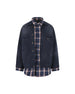 Giacca-camicia realizzata in cotone. 857174 TTW648074 BALENCIAGA 