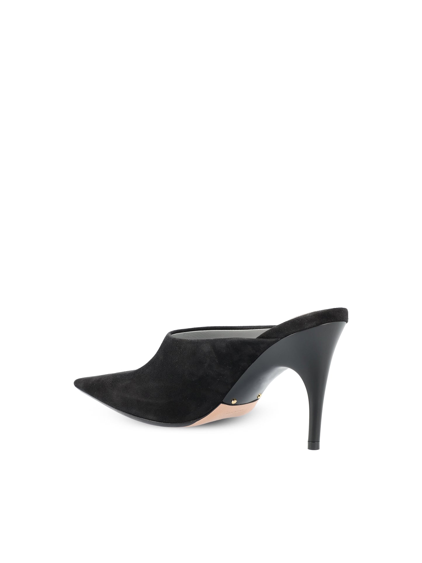 Mulles realizzate in pelle scamosciata di vitello. 873367 WCB311080 BALENCIAGA 