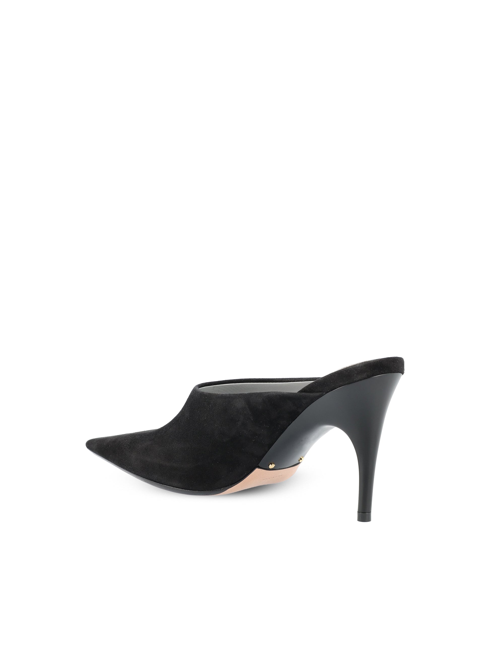 Mulles realizzate in pelle scamosciata di vitello. 873367 WCB311080 BALENCIAGA 
